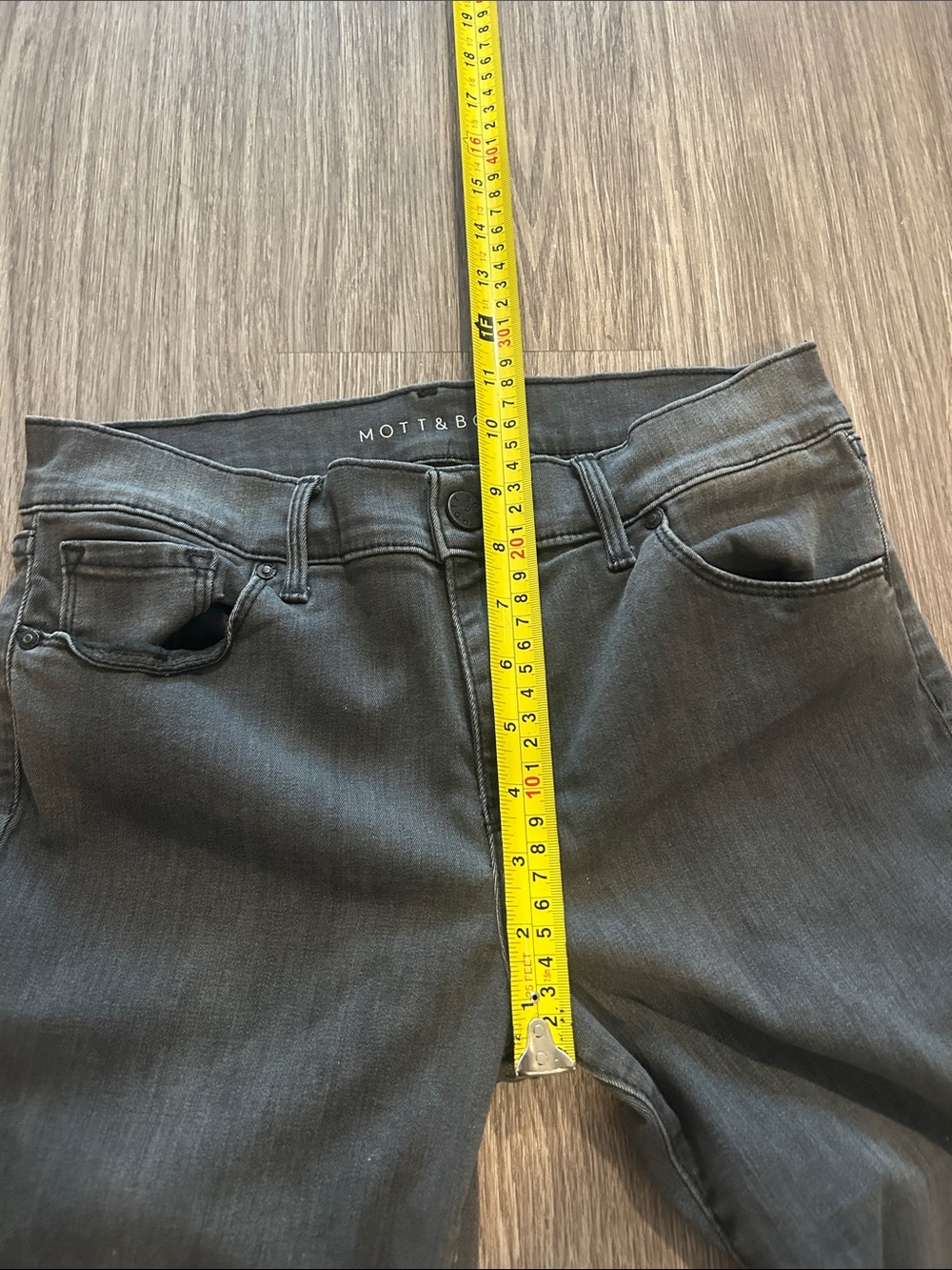 Mott & Bow Women's Black Skinny Jeans sz 29 - Picture 5 of 7